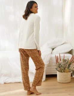 Pyjama Pantalon Polaire "night" Manches Longues -Célèbre Lingerie Magasin 703474 C01 zoomx vue7