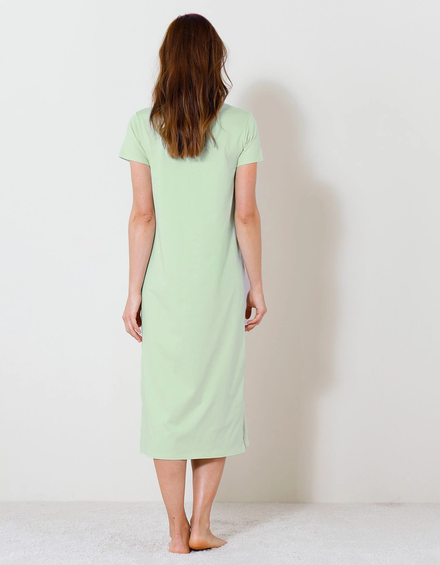 Chemise De Nuit Longue Imprimé "Libellule" 4 Chemise De Nuit Longue Imprimé "Libellule" – Image 2