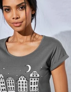 Maxi Tee-shirt - Lot De 2 -Célèbre Lingerie Magasin 703611 C01 zoom detailRFP