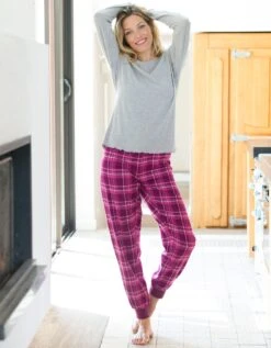 Tee-shirt Pyjama Manches Longues Uni Coton 11 Tee-shirt Pyjama Manches Longues Uni Coton -Célèbre Lingerie Magasin 703631 C01 zoomx vue5