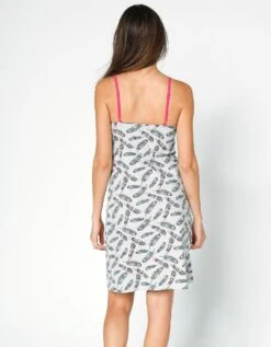 Nuisette Coton Imprimé "plumes" -Célèbre Lingerie Magasin 703665 C01 zoomx vue5