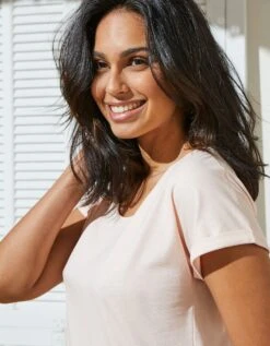 Pyjama Pantacourt En Jersey Imprimé Plumes Avec Pochon Assorti -Célèbre Lingerie Magasin 703678 C01 zoomx vue5