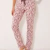 Pantalon Imprimé Fleuri - Jersey Coton -Célèbre Lingerie Magasin 703692 C00 zoomx