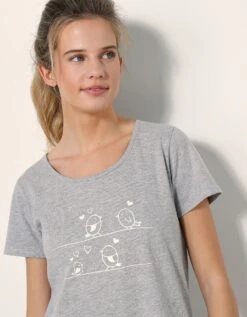 Pyjama Short Imprimé - Lot De 2 -Célèbre Lingerie Magasin 703704 C01 zoomx vue4