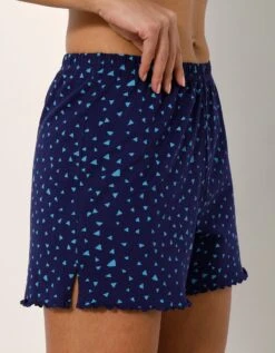 Pyjama Short Imprimé Fossile -Célèbre Lingerie Magasin 703725 C01 zoomx vue7