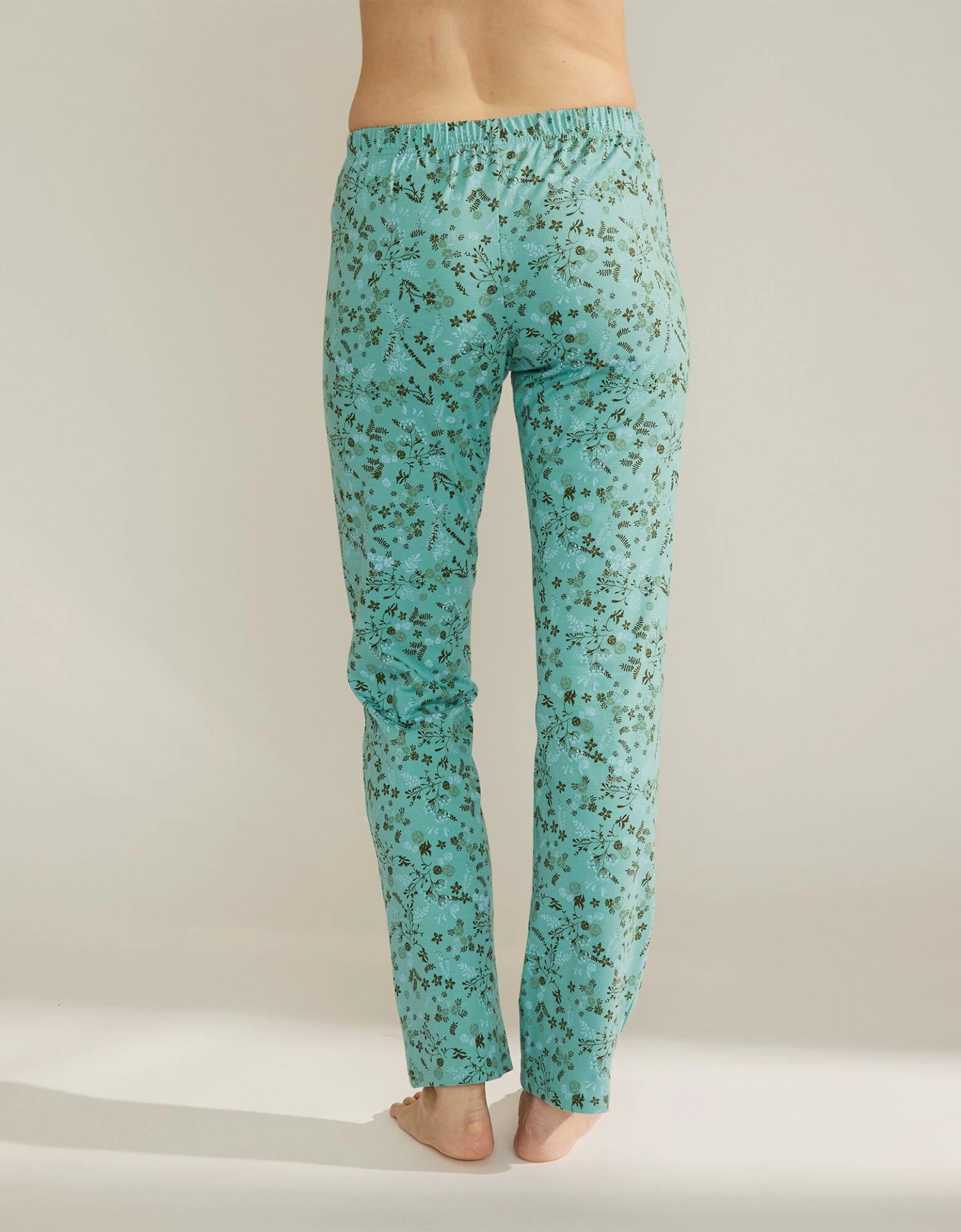 Pantalon De Pyjama Imprimé Fleurs 7 Pantalon De Pyjama Imprimé Fleurs – Image 5