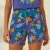 Short De Pyjama En Coton - Imprimé Tropical -Célèbre Lingerie Magasin 703744 C00 zoomx