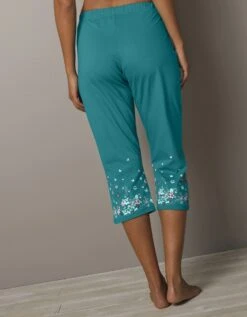 Pantacourt Base Imprimée Bucolique - Coton Jersey -Célèbre Lingerie Magasin 703848 C03 zoomx vue3