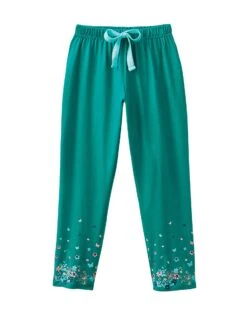 Pantacourt Base Imprimée Bucolique - Coton Jersey -Célèbre Lingerie Magasin 703848 C03 zoomx vue4