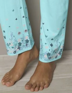 Pantalon Base Imprimée Bucolique - Coton Jersey -Célèbre Lingerie Magasin 703849 C02 zoom detailRFP