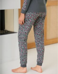 Pyjama Imprimé Léopard -Célèbre Lingerie Magasin 703905 C01 zoomx vue6