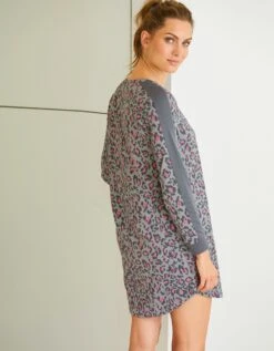 Chemise De Nuit Imprimée Léopard -Célèbre Lingerie Magasin 703906 C01 zoomx vue6