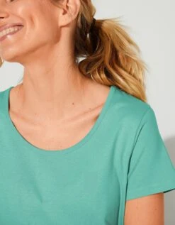 Chemise De Nuit Courte Imprimé Rosaces -Célèbre Lingerie Magasin 703924 C02 zoomx vue5