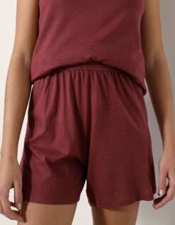 Pyjashort Uni - Coton Modal -Célèbre Lingerie Magasin 703938 C00 zoomx vue6