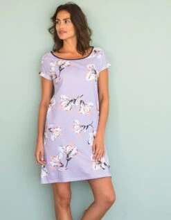 Chemise De Nuit Imprimé Fleuri - Lot De 2