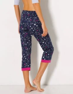 Pantacourt Imprimé étoiles - Jersey Coton -Célèbre Lingerie Magasin 703969 C01 zoomx vue2