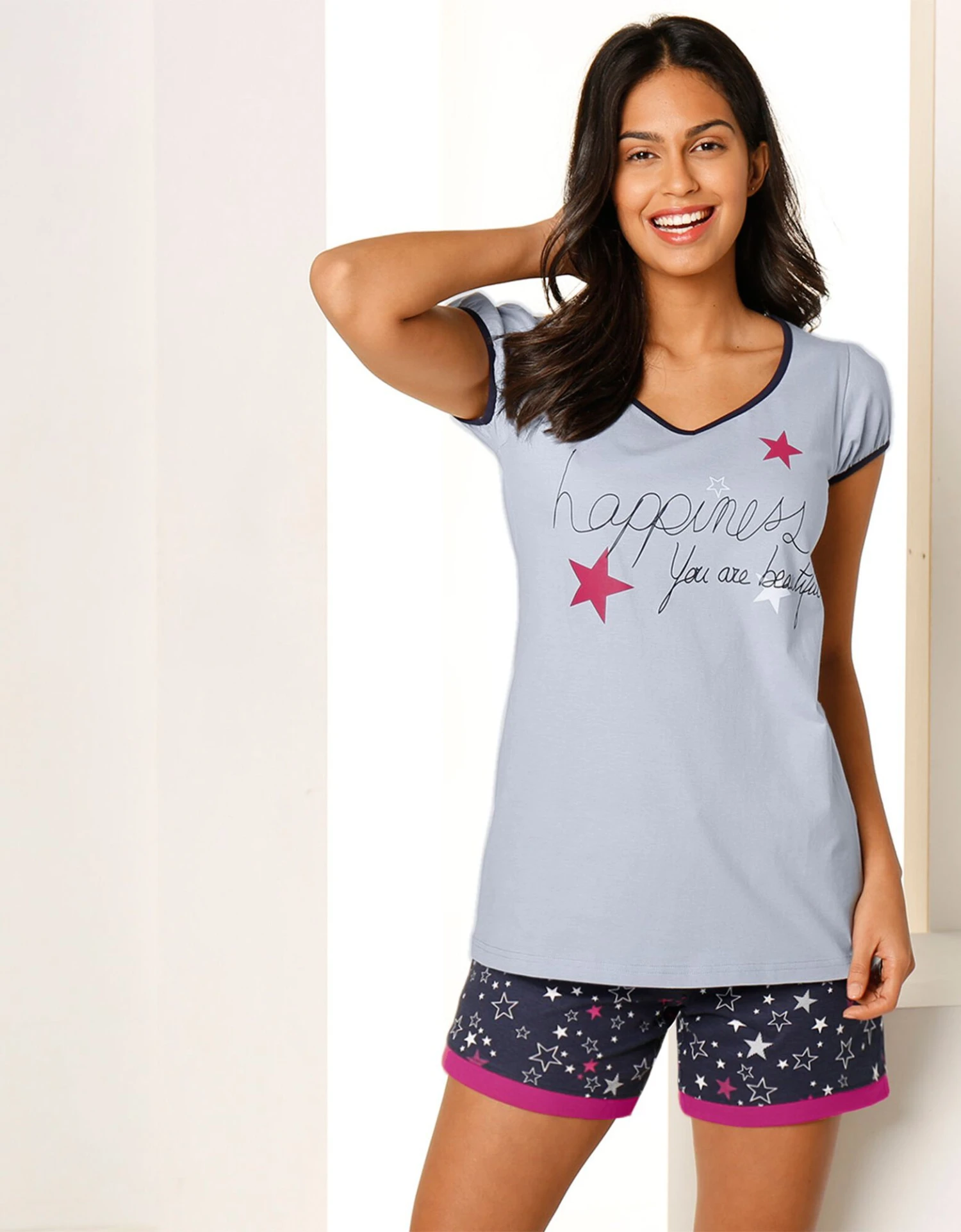 Short Imprimé étoiles - Jersey Coton 3 Short Imprimé étoiles - Jersey Coton