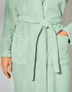 Peignoir Polaire Toucher Peluche Manches Longues, Longueur 130 Cm 12 Peignoir Polaire Toucher Peluche Manches Longues, Longueur 130 Cm -Célèbre Lingerie Magasin 704393 C00 zoomx vue5