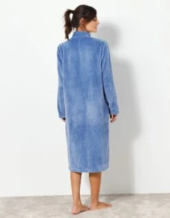Robe De Chambre Zippée Polaire Texturé 13 Robe De Chambre Zippée Polaire Texturé -Célèbre Lingerie Magasin 704527 C01 zoomx vue6