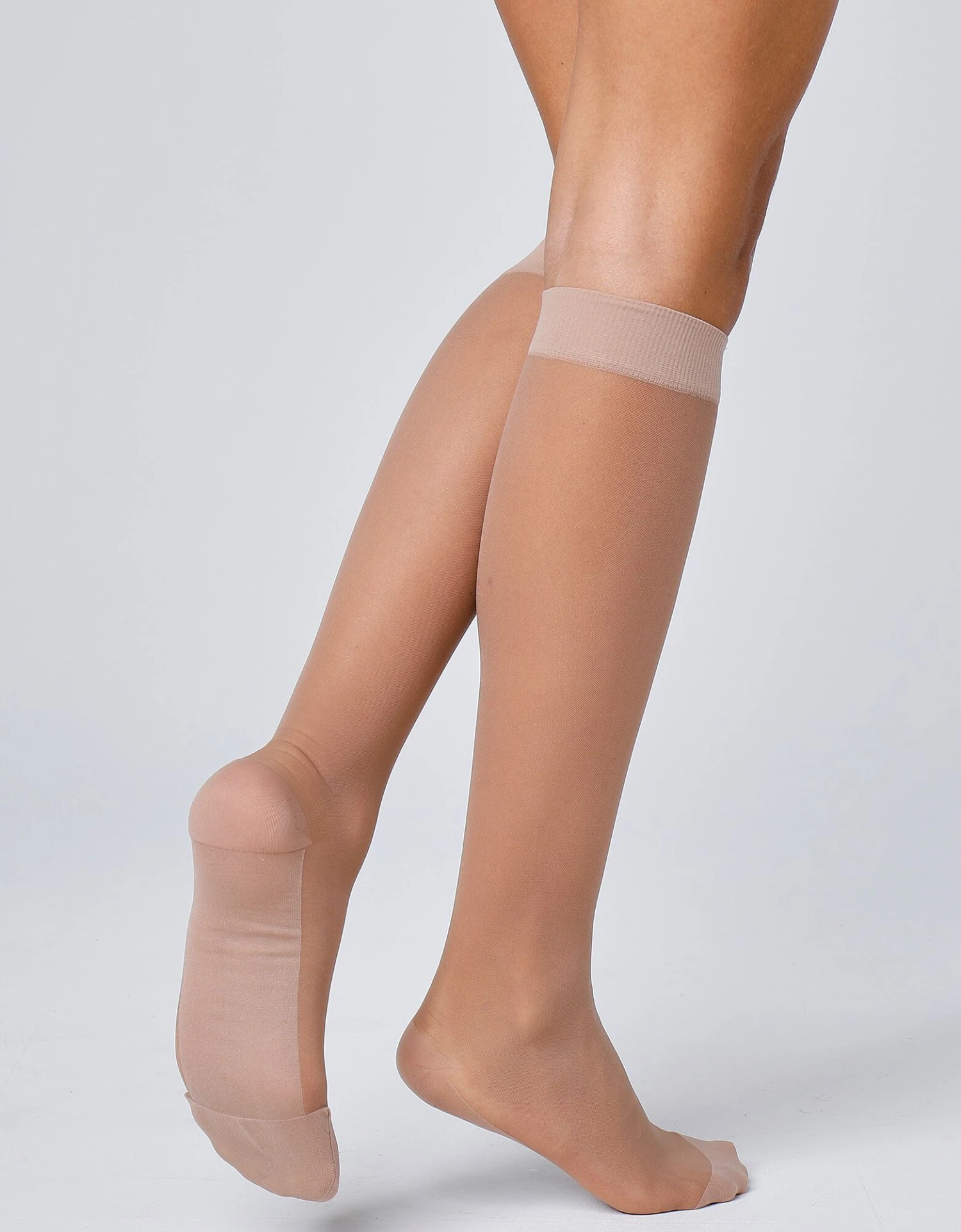 Mi-bas Anti Fatigue 70 Deniers - Lot De 2 Paires 4 Mi-bas Anti Fatigue 70 Deniers - Lot De 2 Paires – Image 2