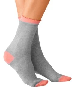 Mi-chaussettes - Lot De 5 Paires -Célèbre Lingerie Magasin 705239 C00 zoomx vue3