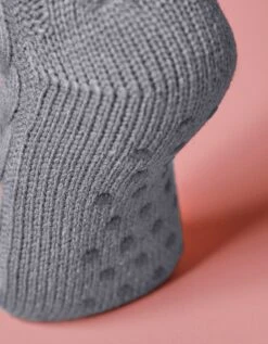 Chaussons-chaussettes Torsadés Antidérapants -Célèbre Lingerie Magasin 705323 C01 zoomx vue3