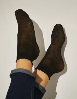 Mi-chaussettes Plumetis - Lot De 2 Paires -Célèbre Lingerie Magasin 705331 C01 zoomx vue3