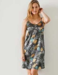 Nuisette Satin Imprimée