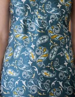 Nuisette Longue Satin Imprimé -Célèbre Lingerie Magasin 706174 C01 zoomx vue5