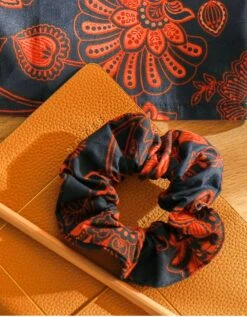 Caleçon Imprimé + Chouchou élastiqué Assorti - Collection Upcycling -Célèbre Lingerie Magasin 706199 C01 zoomx vue3