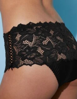 Culotte Haute Dentelle Unie Arum -Célèbre Lingerie Magasin 707279 C03 zoomx vue2