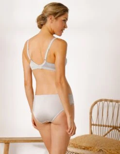 Culotte Maille Satinée Et Tulle Brodé Calenca 14 Culotte Maille Satinée Et Tulle Brodé Calenca -Célèbre Lingerie Magasin 707306 C00 zoomx vue6