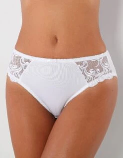 Culotte Microfibre Et Tulle Brodé Sienne - Lot De 2 -Célèbre Lingerie Magasin 707454 C07 zoomx vue5