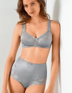 Gainette Maille Satinée Et Dentelle Avila - Lot De 2 -Célèbre Lingerie Magasin 707486 C03 zoomx vue3