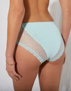 Culotte Maxi Dentelle Coton Uni Tropea - Lot De 4 -Célèbre Lingerie Magasin 707558 C07 zoomx vue7