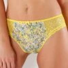 Culotte Midi Coton Dentelle Imprimée Multicolore Coria - Lot De 2 -Célèbre Lingerie Magasin 707575 C01 zoomx