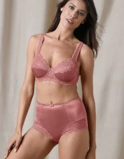 Gainette Maille Satinée Et Dentelle Salford - Lot De 2 -Célèbre Lingerie Magasin 707649 C00 zoomx vue4