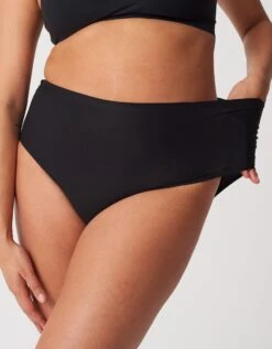 Chantelle Culotte Haute Soft Stretch + Size - Taille Unique -Célèbre Lingerie Magasin 707673 C02 zoomx vue3