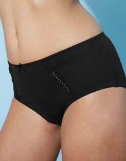 Culotte Maxi En Coton Ajouré - Lot De 2 -Célèbre Lingerie Magasin 707680 C02 zoomx vue4