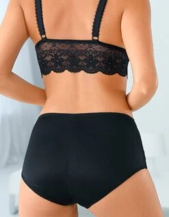 Gainette Maille Satinée Et Dentelle -Célèbre Lingerie Magasin 707687 C00 zoomx vue2