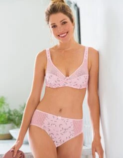 Culotte Maxi Coton Imprimé « feuilles » Coria – Lot De 2 -Célèbre Lingerie Magasin 707748 C01 zoomx vue3