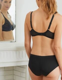 Playtex Culotte Microfibre Forme Midi Secret Comfort -Célèbre Lingerie Magasin 707804 C01 zoomx vue4