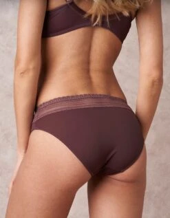 Culotte Invisible Microfibre Et Dentelle Forme Midi Albury - Lot De 2 10 Culotte Invisible Microfibre Et Dentelle Forme Midi Albury - Lot De 2 -Célèbre Lingerie Magasin 707817 C00 zoomx vue2