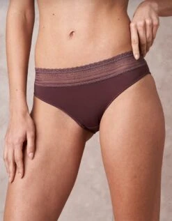 Culotte Invisible Microfibre Et Dentelle Forme Midi Albury - Lot De 2 12 Culotte Invisible Microfibre Et Dentelle Forme Midi Albury - Lot De 2 -Célèbre Lingerie Magasin 707817 C00 zoomx vue4