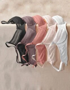 Culotte Invisible Microfibre Et Dentelle Forme Midi Albury - Lot De 2 -Célèbre Lingerie Magasin 707817 C04 zoom detailRFP