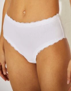 Culotte Haute En Coton Imprimé Capella - Lot De 2 12 Culotte Haute En Coton Imprimé Capella - Lot De 2 -Célèbre Lingerie Magasin 707820 C01 zoomx vue5