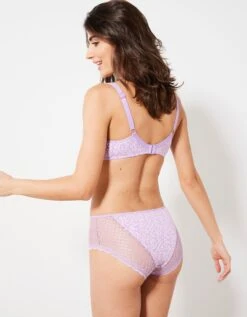 Culotte Maxi Dentelle Coton Imprimé Tropea - Lot De 4 -Célèbre Lingerie Magasin 707851 C00 zoomx vue7