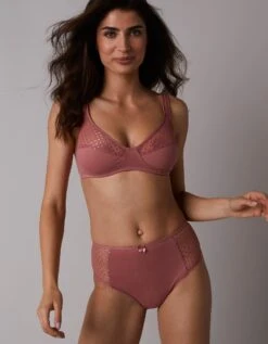 Culotte Maxi Dentelle Coton Uni Et Imprimé Floral Tropea - Lot De 4 -Célèbre Lingerie Magasin 707881 C01 zoomx vue3