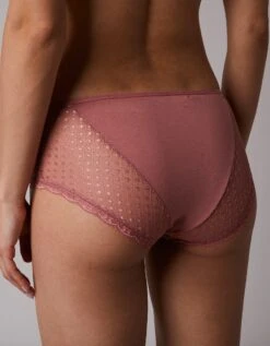 Culotte Maxi Dentelle Coton Uni Et Imprimé Floral Tropea - Lot De 4 -Célèbre Lingerie Magasin 707881 C01 zoomx vue4