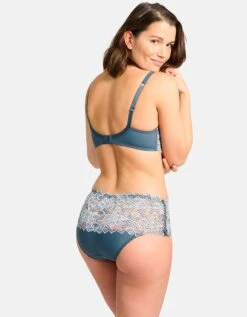 Culotte Haute Dentelle Imprimée Mosaïc Arum 14 Culotte Haute Dentelle Imprimée Mosaïc Arum -Célèbre Lingerie Magasin 707885 C01 zoomx vue6